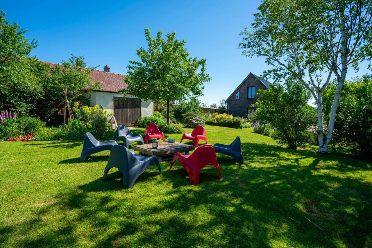 Chambre D'Hotes - Le Jardin Des Patissons La Foret Du Parc エクステリア 写真