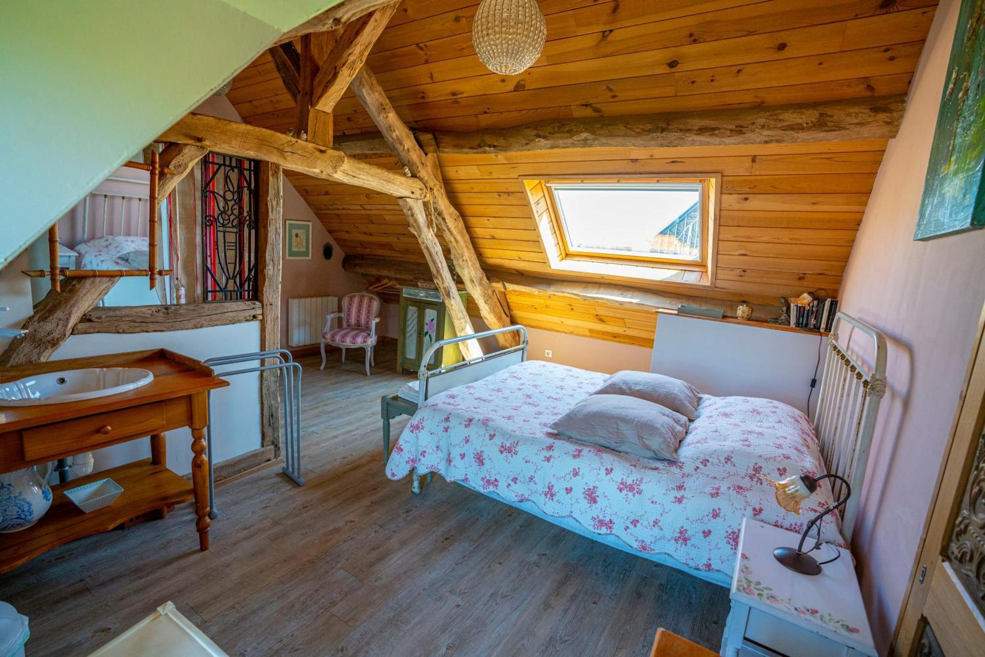 Chambre D'Hotes - Le Jardin Des Patissons La Foret Du Parc エクステリア 写真